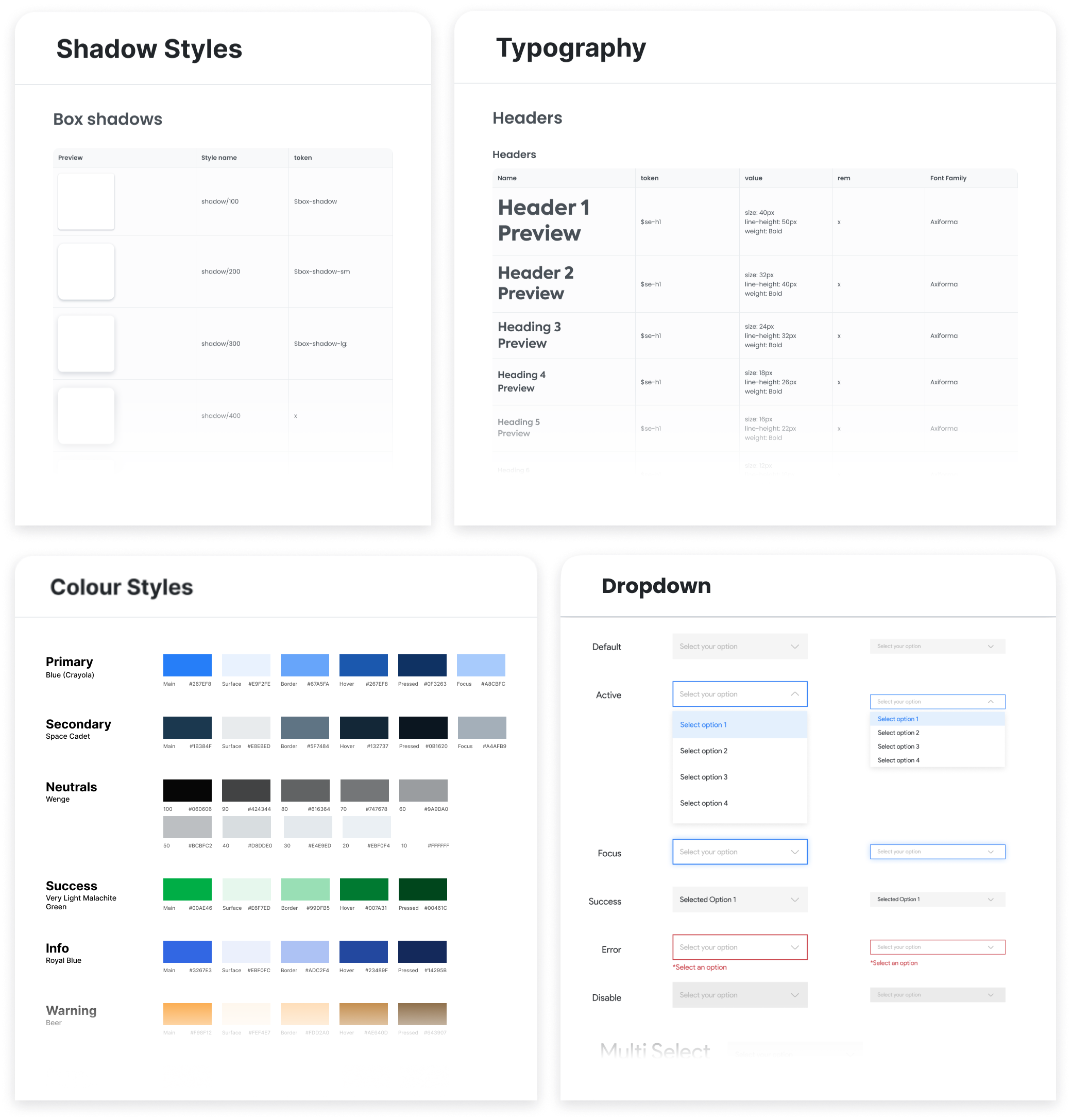 Design System Work
