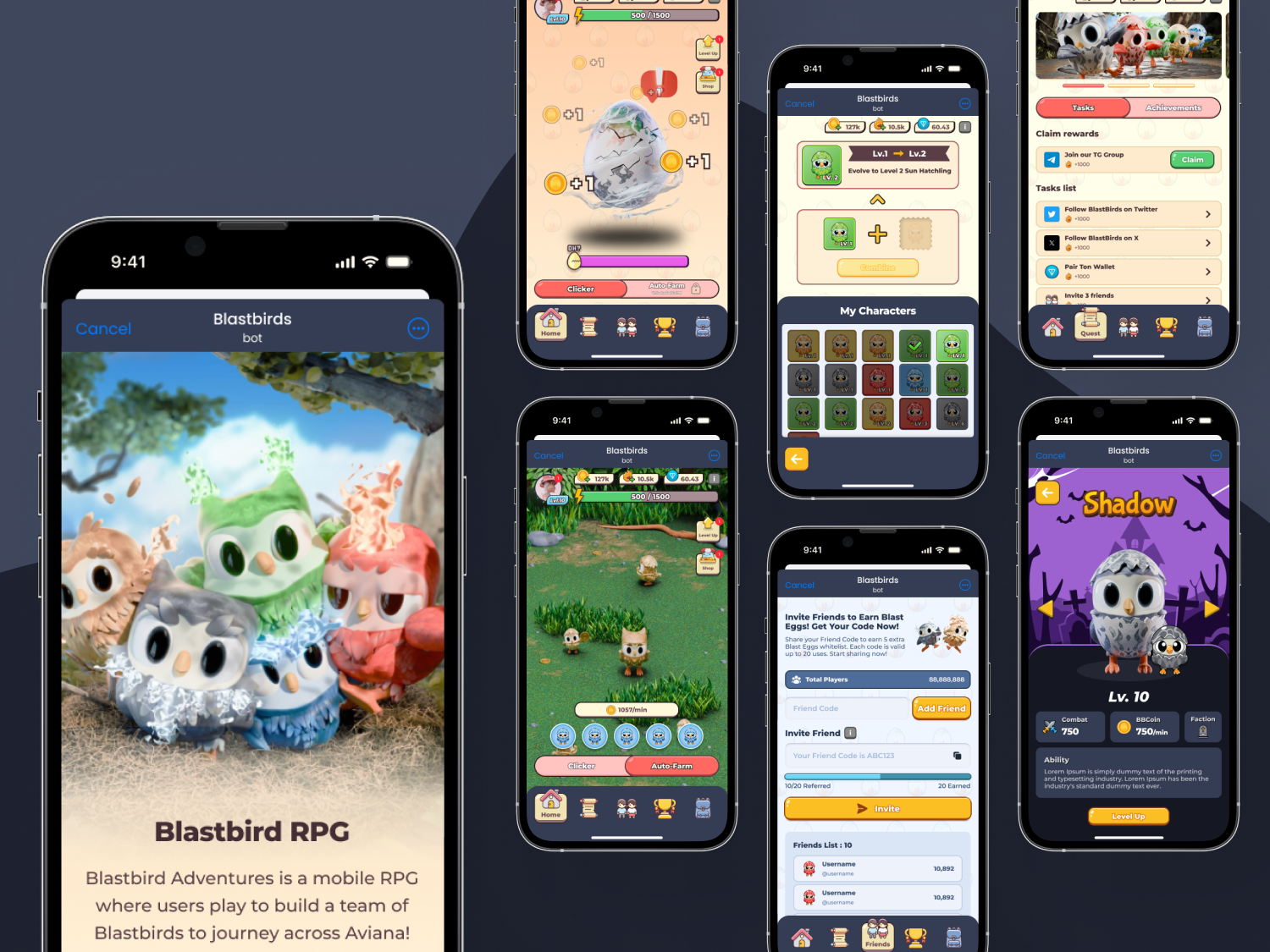 Blastbird (MVP) - Telegram Mini App